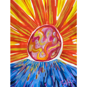 'Sun Rising over Water' - Fine Art Print